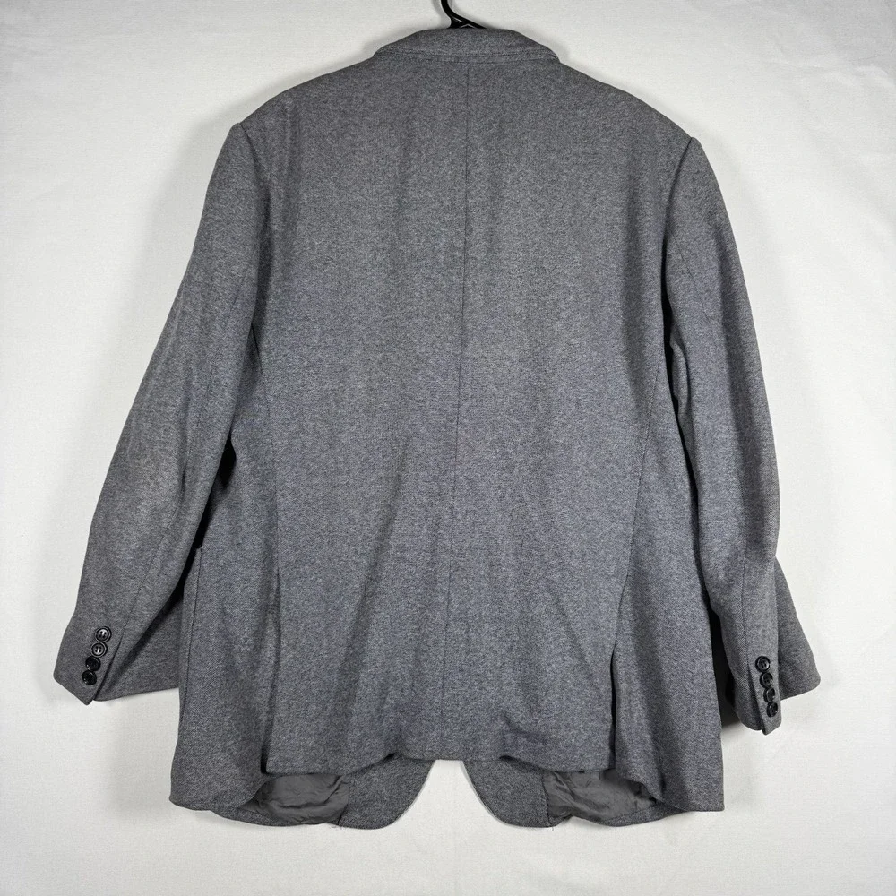 Bonobos Lanificio Fortex Blazer Men 44R Gray Standard Fit Unstructured Jetsetter